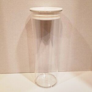 Click Clack 2.3 Quart Tall Pantry Canister, EUC